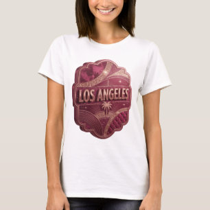 T-shirt Chemise graphique Sharp Gold LOS ANGELES