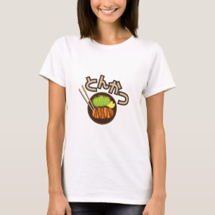 T-shirt Chemise graphique Tonkatsu (japonais)