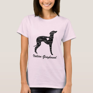 T-shirt Chemise Greyhound italienne - Iggy bête