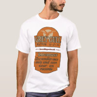 Chemise grise d'avis d'aiguille de mouette de TMF