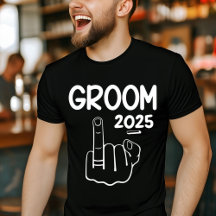 Chemise Groom personnalisée - Drôle Bachelor Party