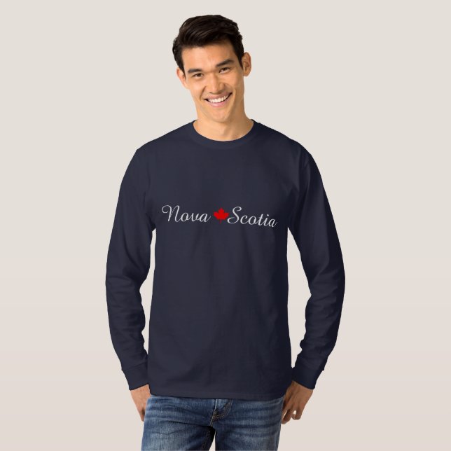 T-shirt Chemise Halifax de la Nouvelle-Écosse (Devant entier)