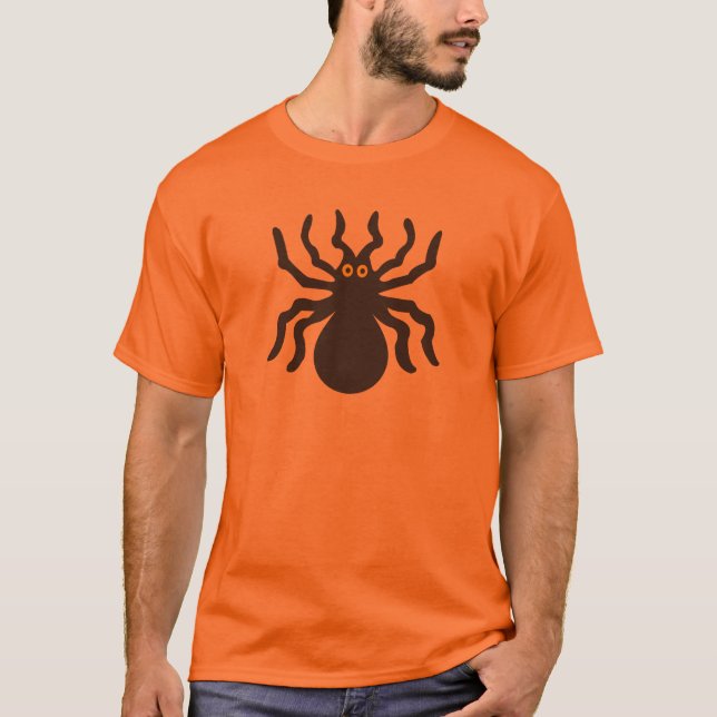 T-shirt Chemise Halloween Big Spider (Devant)