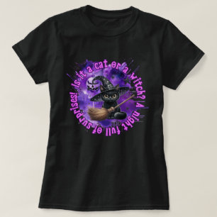 T-shirt Chemise Halloween Chat