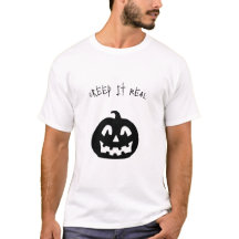 Chemise Halloween Citrouille Fantomatique Noir & B