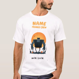 T-shirt Chemise Halloween de l'équipage Franky Personnalis