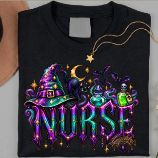 T-shirt Chemise Halloween personnalisée pour infirmières