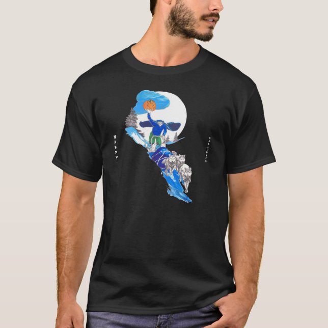 T-shirt Chemise Halloween sans tête (Devant)