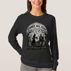 T-shirt Chemise Halloween tous les jours Spooky toute l'an