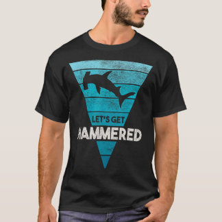 T-shirt Chemise Hammerhead Shark Soyons Hammered toute la 