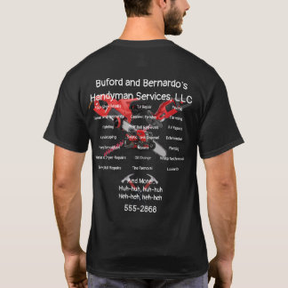 T-shirt Chemise Handyman Services LLC de Buford et Bernard