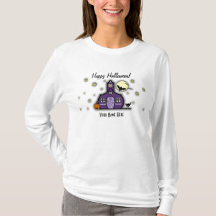T-shirt Chemise hantée de Halloween de professeur d'écol