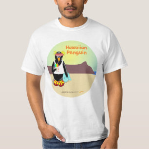 T-shirt Chemise hawaïenne de pingouin