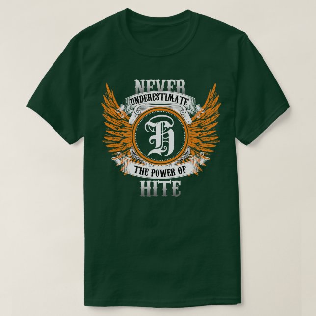 T-shirt Chemise Hite Ne Sous-Estime Jamais La Puissance De (Design devant)