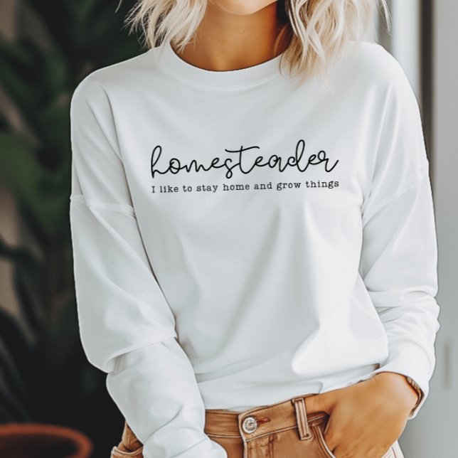 T-shirt Chemise Homesteader et Chemise Homestead Mama (homesteader shirt, homesteading shirt, homesteader, homesteading, homesteading mama)