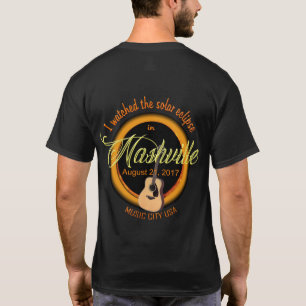 T-shirt Chemise homme Eclipse solaire de Nashville