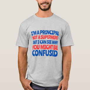T-shirt Chemise homme Principal personnalisé Funny Superhe