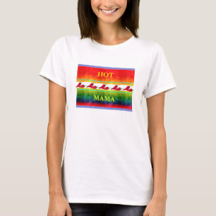 T-shirt Chemise Hot Mama
