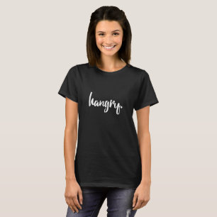 T-shirt Chemise impertinente de Hangry - noir