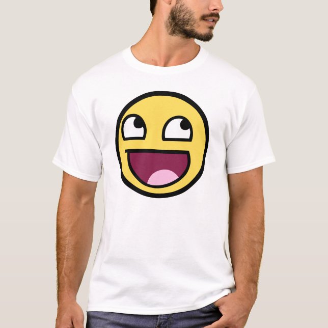 T-shirt Chemise impressionnante (couleur vraie) - lumière (Devant)