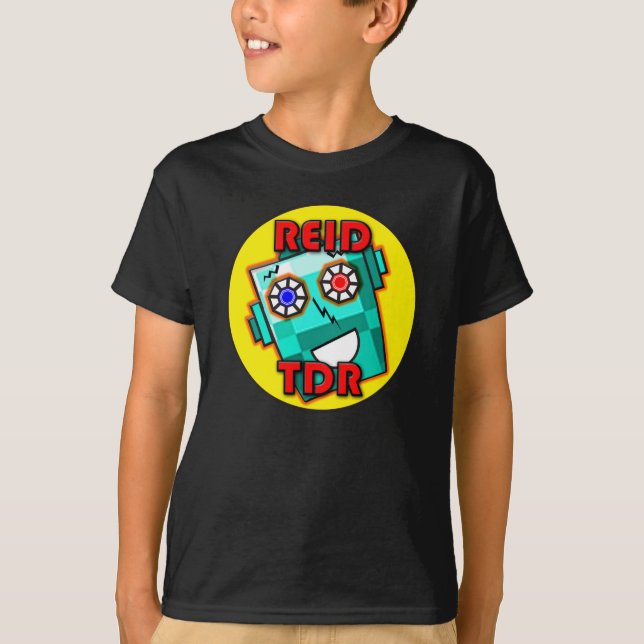 T-shirt Chemise impressionnante d'enfants - logo seulement (Devant)