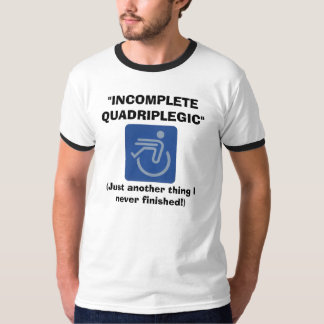 T-shirt Chemise inachevée de quadruple