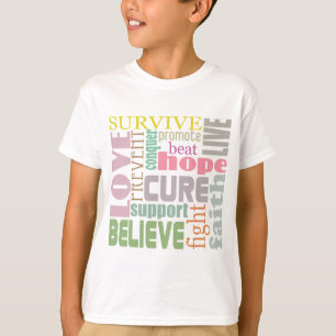 T-shirt Chemise inspirée d'enfants de mots de lésion