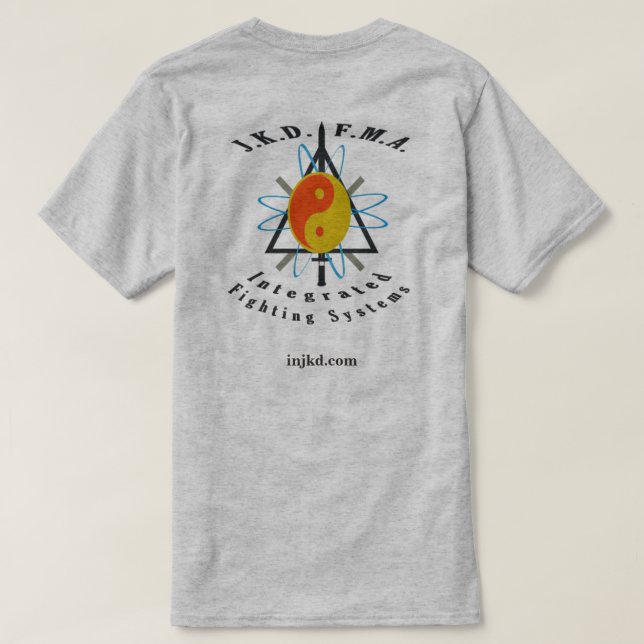T-shirt Chemise intégrée des arts martiaux de Fuson (Design dos)