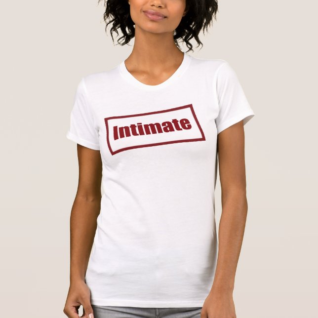 T-shirt Chemise intime (Devant)