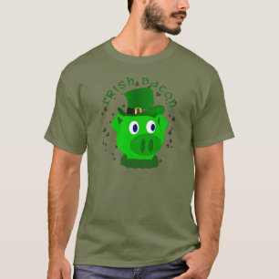 T-shirt Chemise irlandaise drôle de lard