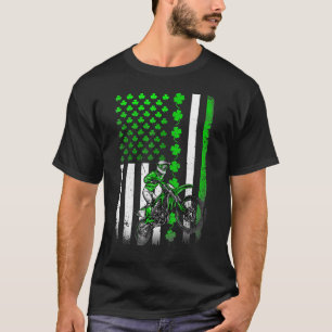 T-shirt Chemise Irlandaise Jour de la Saint Patrick Drapea