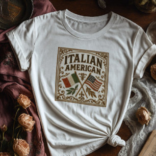 T-shirt Chemise italienne du patrimoine américain   étique