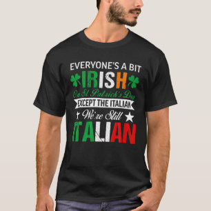 T-shirt Chemise italienne Nous sommes toujours italiens su