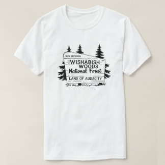 T-shirt Chemise Iwishabish Woods National Forest