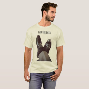 T-shirt Chemise "Je suis le patron"