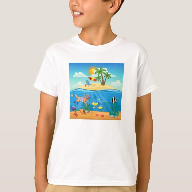T-shirt Chemise Jeunesse (Devant)