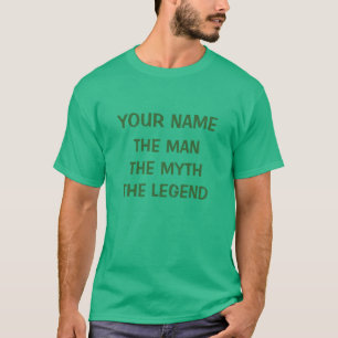 T-shirt Chemise Jour de la Saint Patrick verte La légen