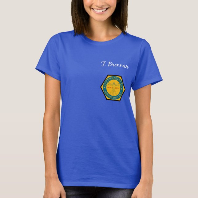 T-shirt Chemise juridique médicoe d'anthropologie (Devant)