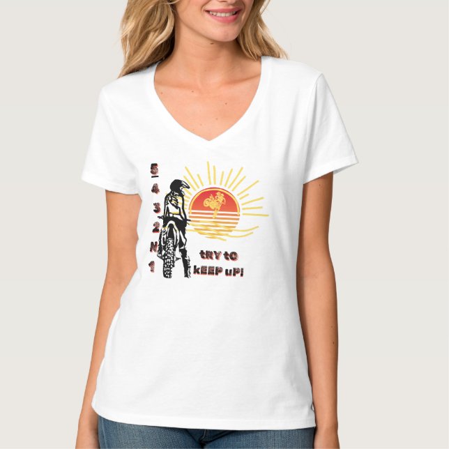 T-shirt Chemise Keep Up (Devant)