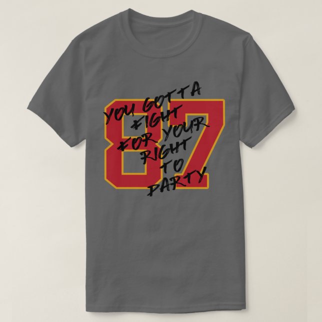 T-shirt Chemise Kelce Party (Design devant)