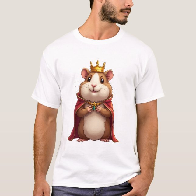 T-shirt Chemise King Cavy - Chemise minuscule Cochon de Gu (Devant)