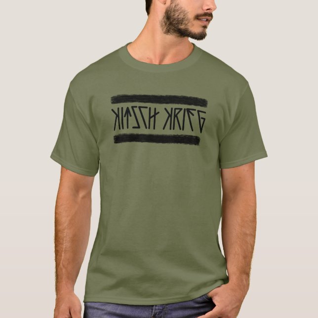 T-shirt chemise kitschkrieg (Devant)