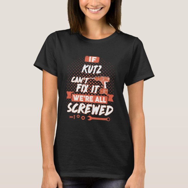 T-shirt Chemise KUTZ, Chemise KUTZ Funny (Devant)