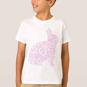 T-shirt Chemise Lapin Rose
