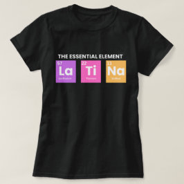 T-shirt Chemise Latina, Chemises Chicana, Latina Power, la