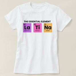 T-shirt Chemise Latina, Chemises Chicana, Latina Power, la