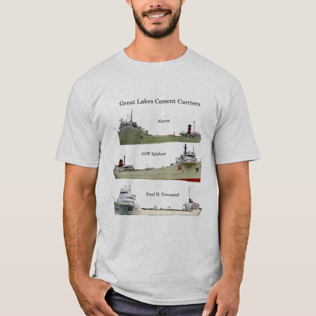 T-shirt Chemise légère Cement Carriers (Devant)