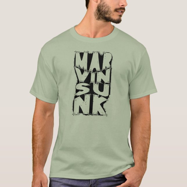 T-shirt Chemise légère descendue par Marvin (Devant)