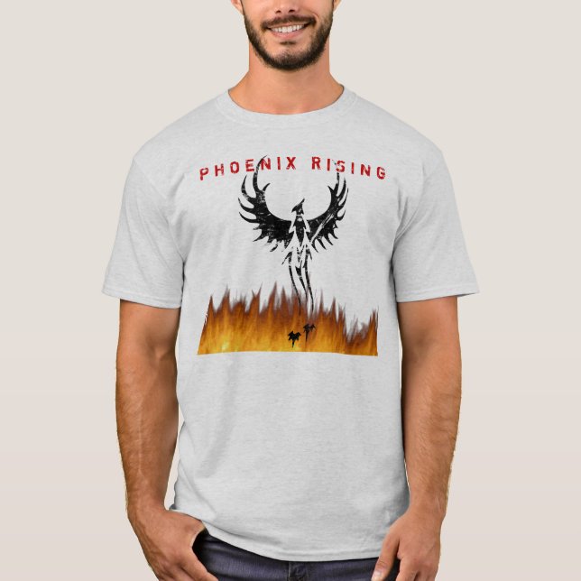 T-shirt Chemise légère en hausse de Phoenix (Devant)