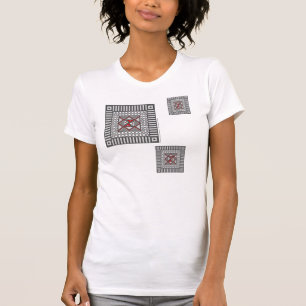 T-shirt Chemise légère féminine géométrique alternative